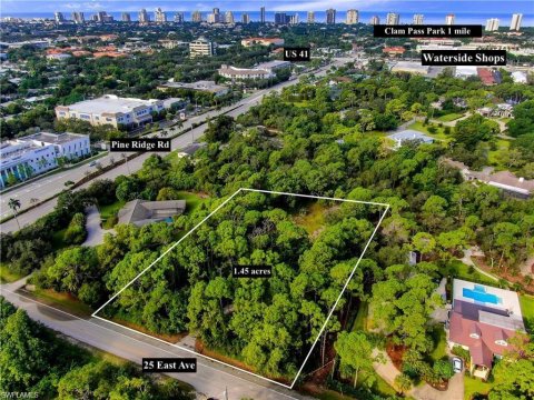 Pine Ridge Naples Florida Land for Sale