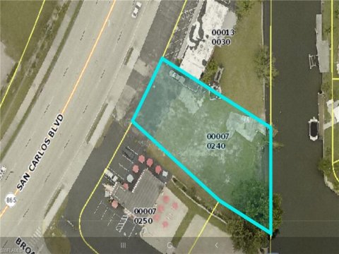 Tip Top Isles Fort Myers Beach Florida Land for Sale